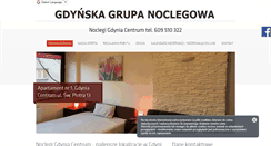 Desktop Screenshot of nocleg-gdy.pl