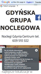 Mobile Screenshot of nocleg-gdy.pl